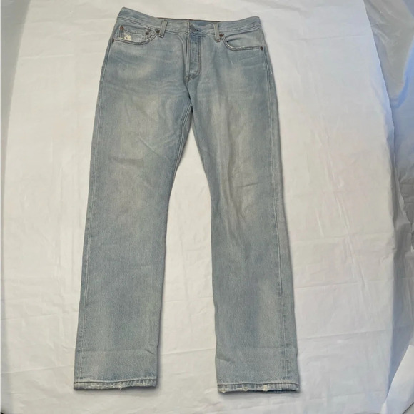 👖 Levi’s Distressed Blue Jeans -  Size 31W 👖 - Picture 5 of 16